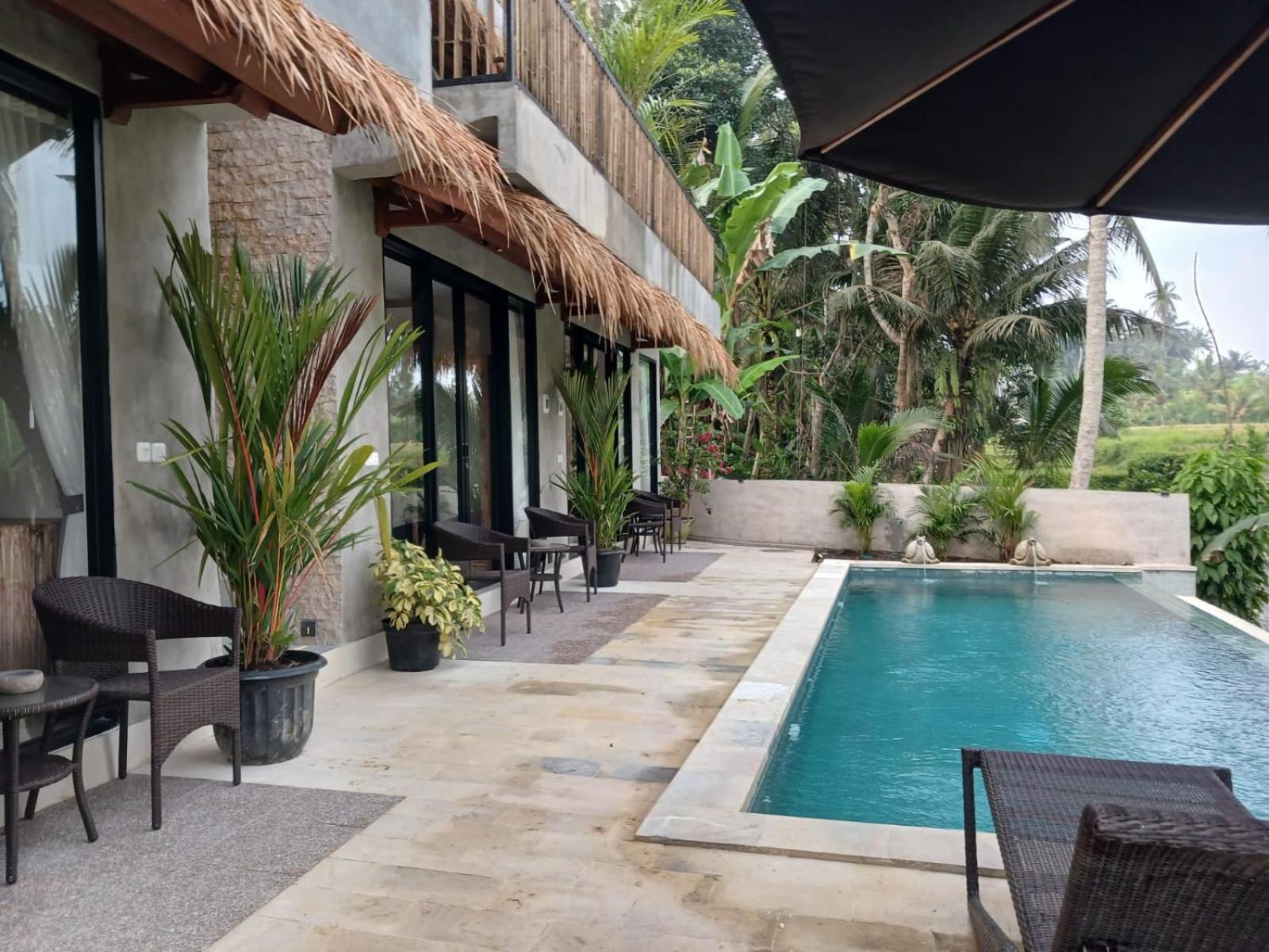 Bali View Ubud Hotel エクステリア 写真